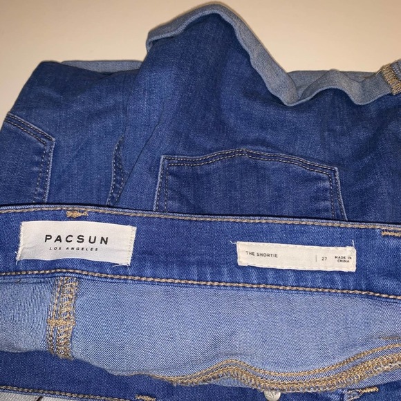 Pac Sun Shorts Size 27 The Shortie Cuffed … - Picture 8 of 8